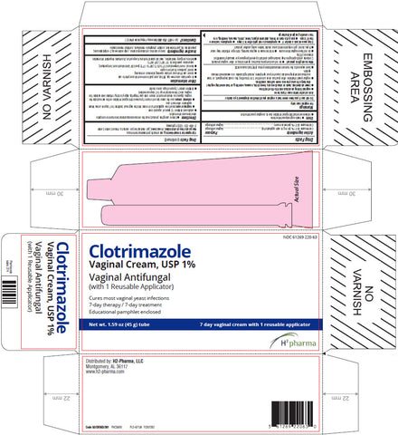 H2 Pharma Clotrimazole Vaginal Cream 1%