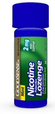 GoodSense Nicotine Mini Lozenges 2mg Mint