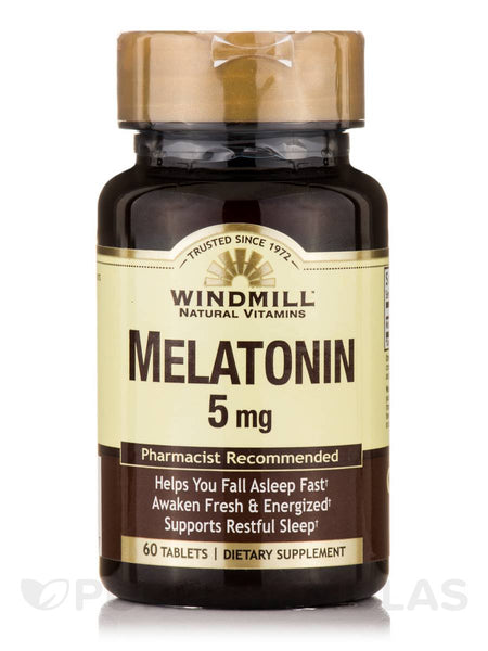 Windmill Natural Vitamin Melatonin 5 mg