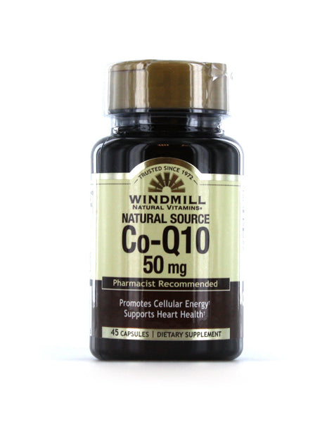Windmill Natural Vitamins Co-Q10 50mg