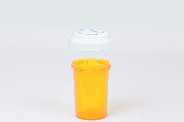 Five Star Supplies Vials Thumb Tab Reversible 13 Dram Amber